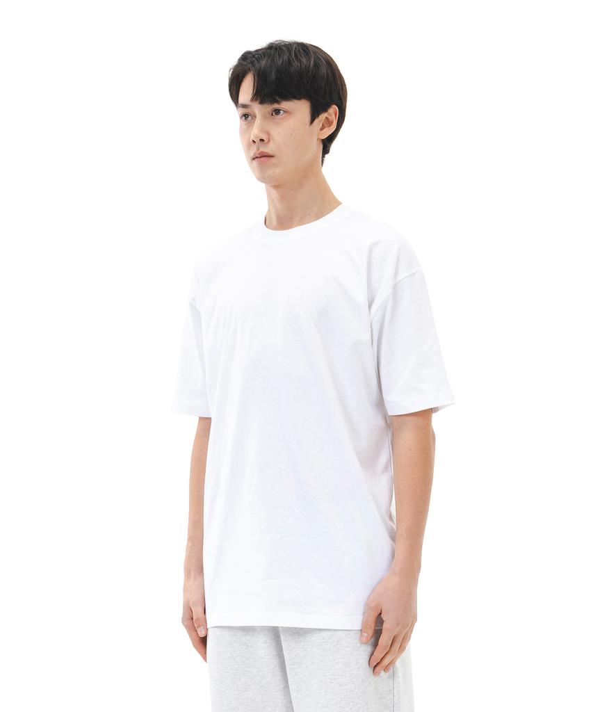 Leukeoseuteom The Essential 18S Plain Short Sleeve T-Shirt (White)