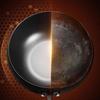 Traditional Wok Hammered Iron Pan with Non-Stick Coating Wooden Handle Frying Pan Japanese Cookware for Gas And Induction Stoves