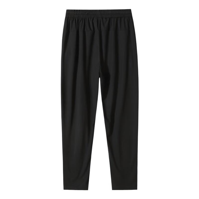 Dibenze Men's Ice Silk Quick Dry Straight Leg Casual Pants