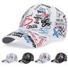 Unisex tähekirjade grafititrükiga Snapback pesapallimütsid Kevad ja sügis Välitingimustes reguleeritavad vabaajamütsid Päikesekaitsemüts