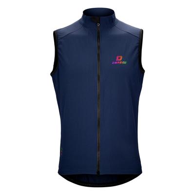Cycling Cycle Brushed Cycling Cycling Reflective Ultra Back Road Bike DVJ194 [Darevie] Vest, Windproof, Windbreaker, Lining, Gilet, Autumn/Winter, XL
