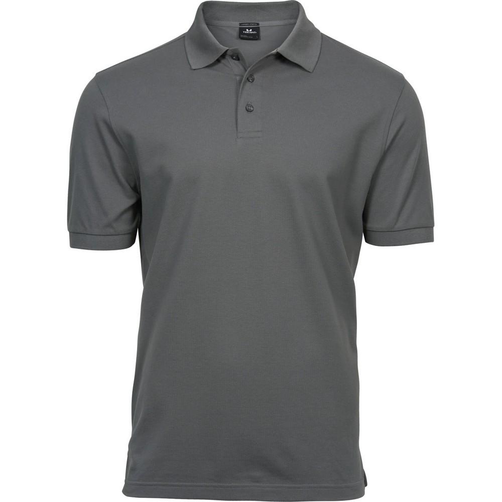 Tee Jays Mens Luxury Stretch Short Sleeve Polo Shirt
