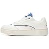 Life Collection Slip Resistant Abrasion Resistant Low Top Skateboard Shoes Women's White Blue 922038026-2