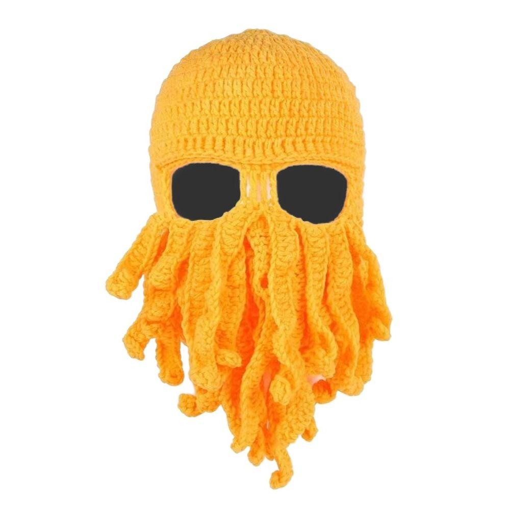Animal Cthulu Knitted Beanie Halloween Ski Cap Fashion Balaclava Hat  Party