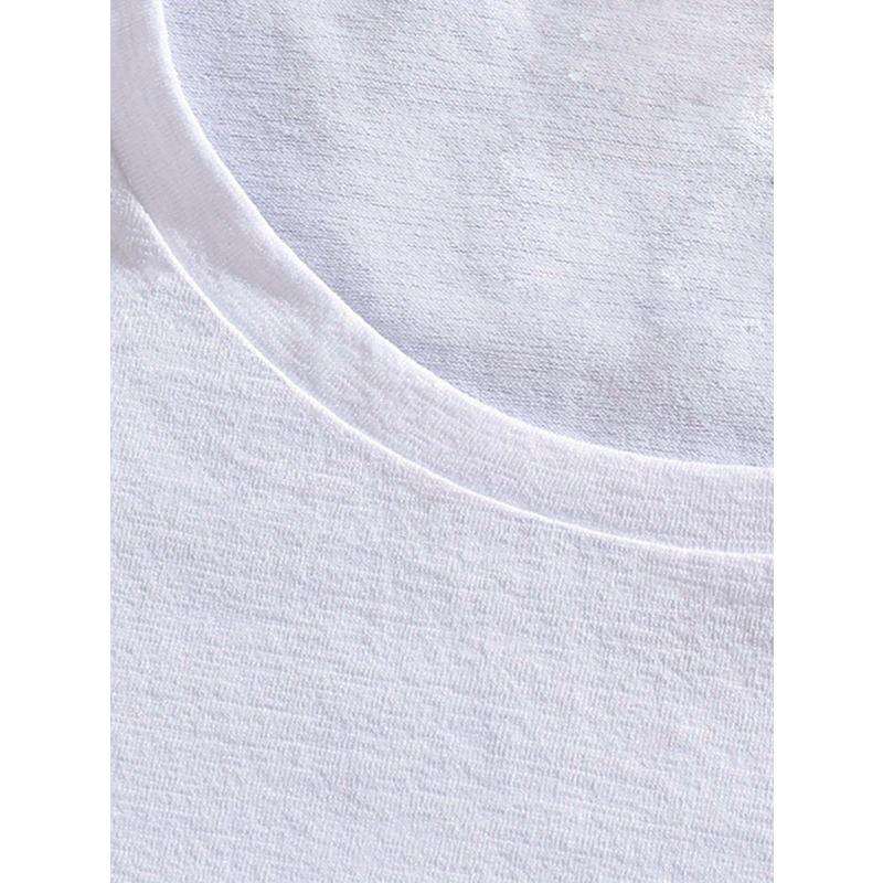 Europäische Größe Geologie Gesteine Druck Kurzarm-T-Shirts für Herren, Lässiges Rundhals-T-Shirt, Bequemes Atmungsaktives T-Shirt