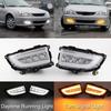 New LED Daytime Running Fog Light DRL W/ Turn Signal For Mitsubishi Lancer