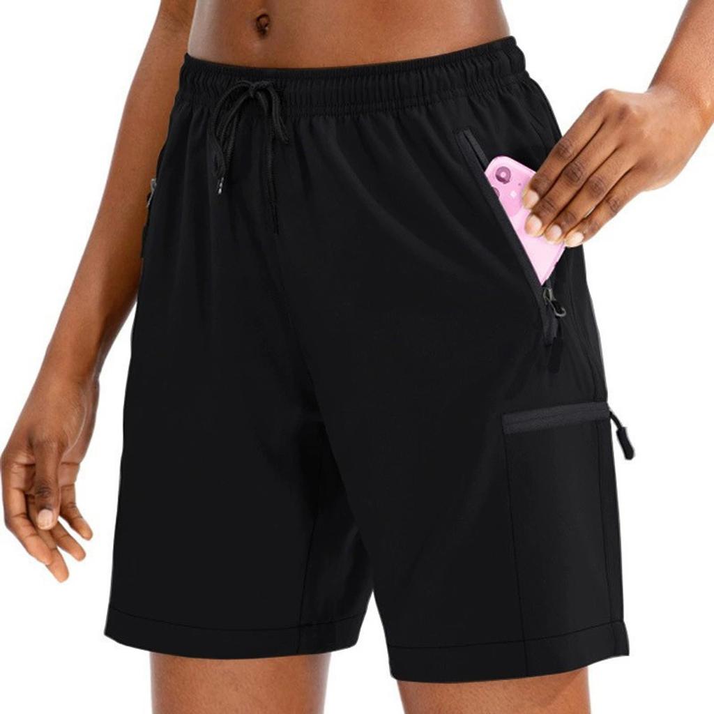 Women's Hiking Cargo Shorts Quick Dry Lightweight Athletic Shorts For Women