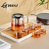 GIANXI Teapot Glass High Temperature Resistant Oven Tea Maker Large Kettle For Tea Brewing Teapot Cold Kettle Cold Pot Pot