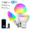 AIMENGTE MFI Homekit RGB LED Smart WiFi Žárovka 110V/220V Hlasové ovládání Siri pro Apple Home Kit App Alexa Google Home