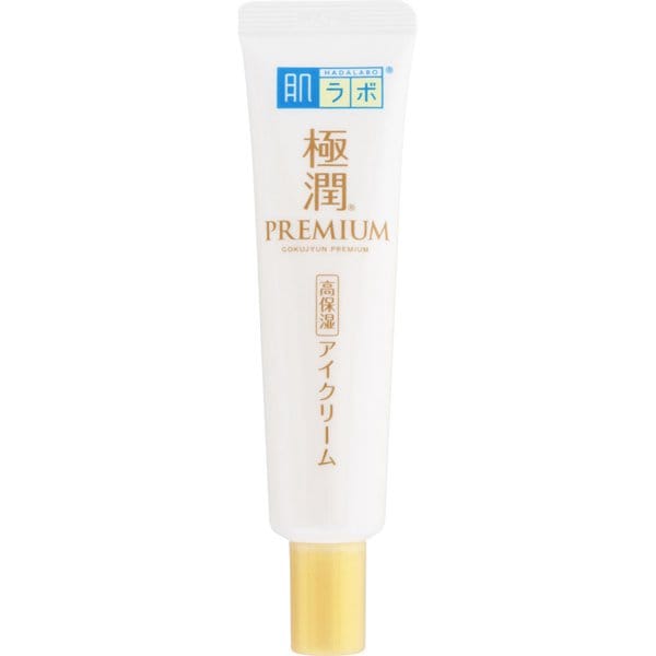 Hada Labo Gokujyun Premium Κρέμα Ματιών με Υαλουρονικό Οξύ, έντονα ενυδατική κρέμα για την περιοχή γύρω από τα μάτια, 20 γρ