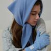 Triangle 100% Wool Petite Muffler MF8114 8 Colors