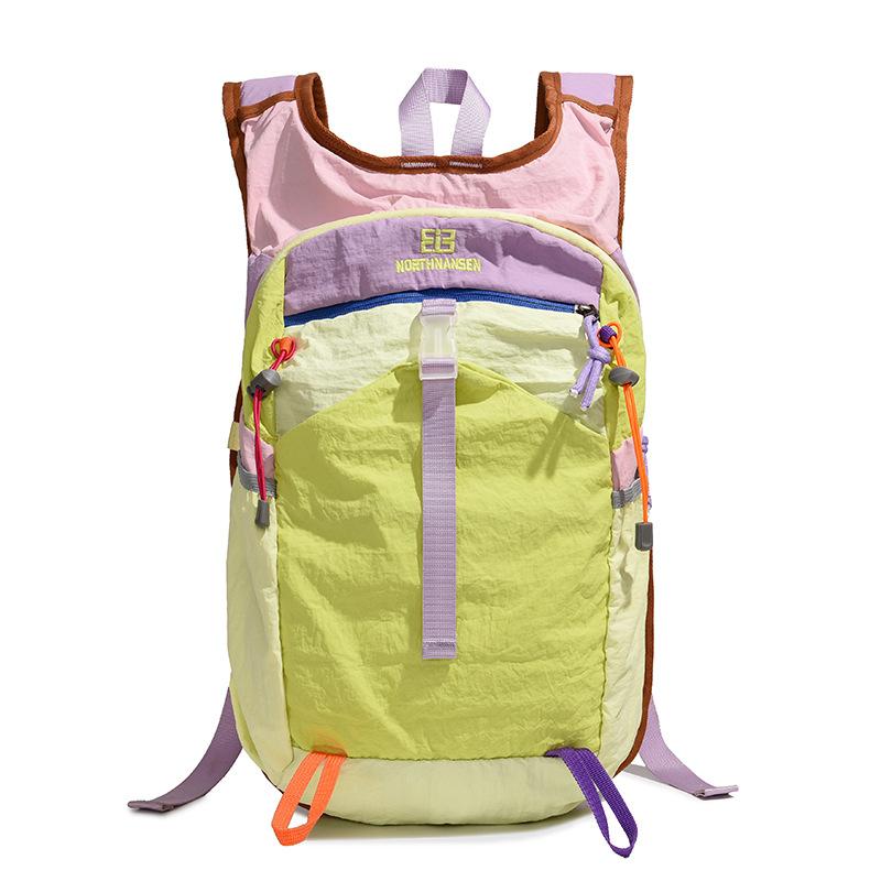 Schoolbag1011 Spring New Foreign Style Waterproof Outdoor Mountaineering Bag Lightweight Travel Backpack Trend Large Capacity Backpack