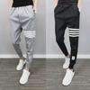 Pharaoh Men's Slim-Fit Summer Nine-Point Casual Pants