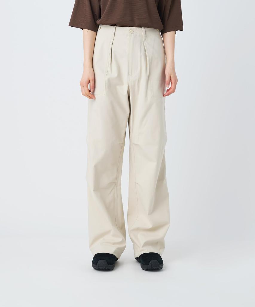 Snow Peak TAKIBI Herringbone Pants PT-26SU003, Long Pants, Flame Resistant, Men's/Women's, FOLIAGE, M