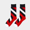 Men Socks Colorful Novelty Stripe Pattern Causal Summer Cotton Socks Big Size Crew Socks