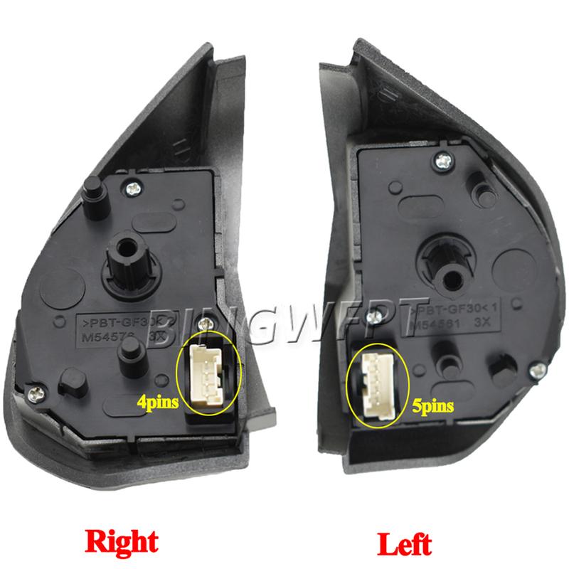 NEW Steering Wheel Volume Sound Buttons For Mitsubishi ASX Lancer Outlander RVR Pajero Sport Car Cruise Control Button Switches