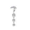 Nové sexy ušné šperky Love Wings , Butterfly Pearl Free to Wear Perforovaný pupok