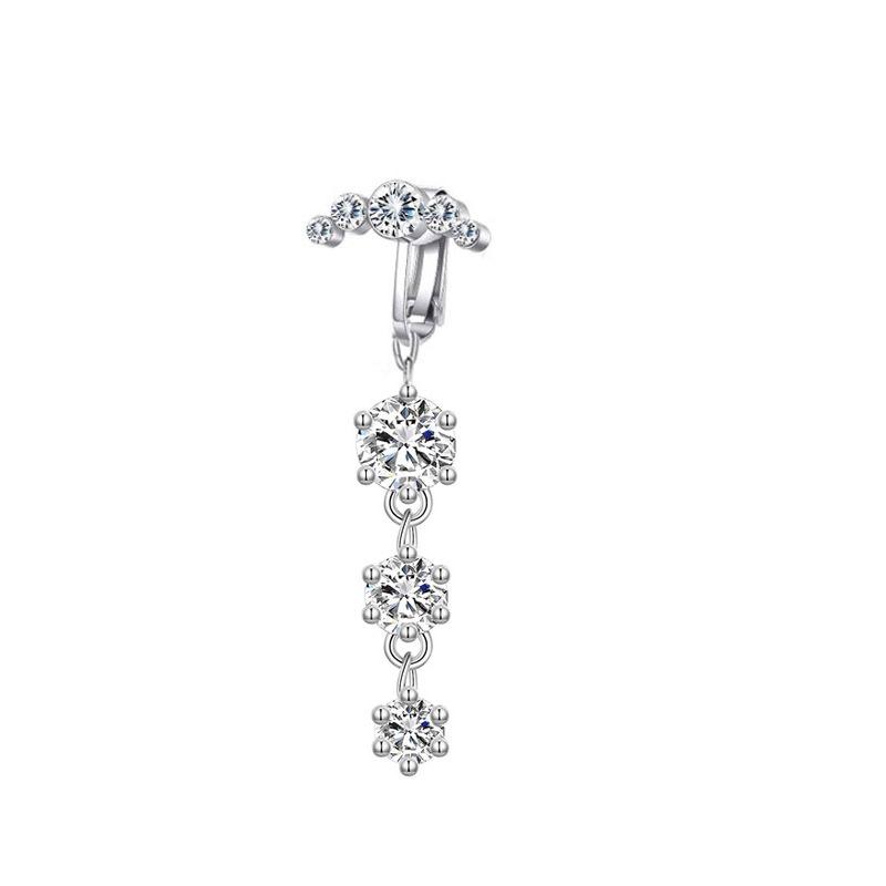 Nové sexy ušné šperky Love Wings , Butterfly Pearl Free to Wear Perforovaný pupok