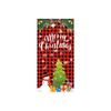 2026 Festive Santa Claus Door Curtain - Indoor/Outdoor Christmas Decoration