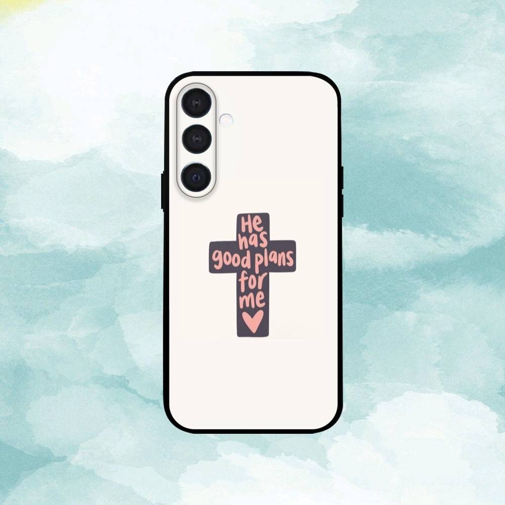 J-Jesus B-Bibelvers Handyhülle Für Samsung A73,72,71,A52,51,40,41,A22,A32,31,A13, Weiche Schwarze Hülle