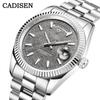 Cadisen 8215 Nuovo orologio da uomo di lusso di marca TOP con orologi meccanici da uomo automatici impermeabili con scatola 10ATM