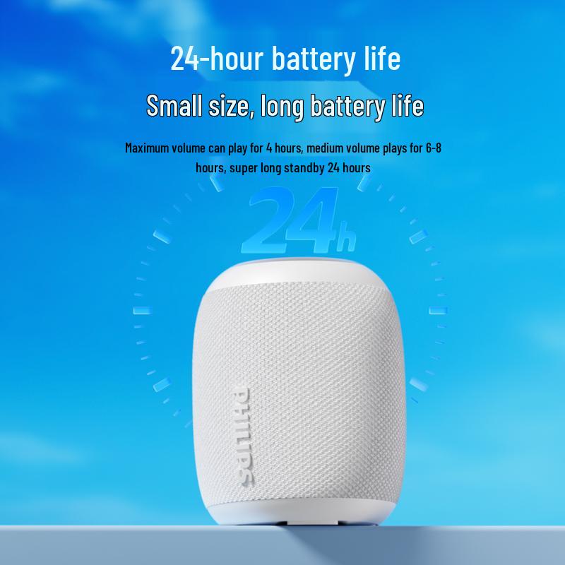 Philips TAS3109 Portable Bluetooth Speaker CN Plug (adapter Included) (CN Version)