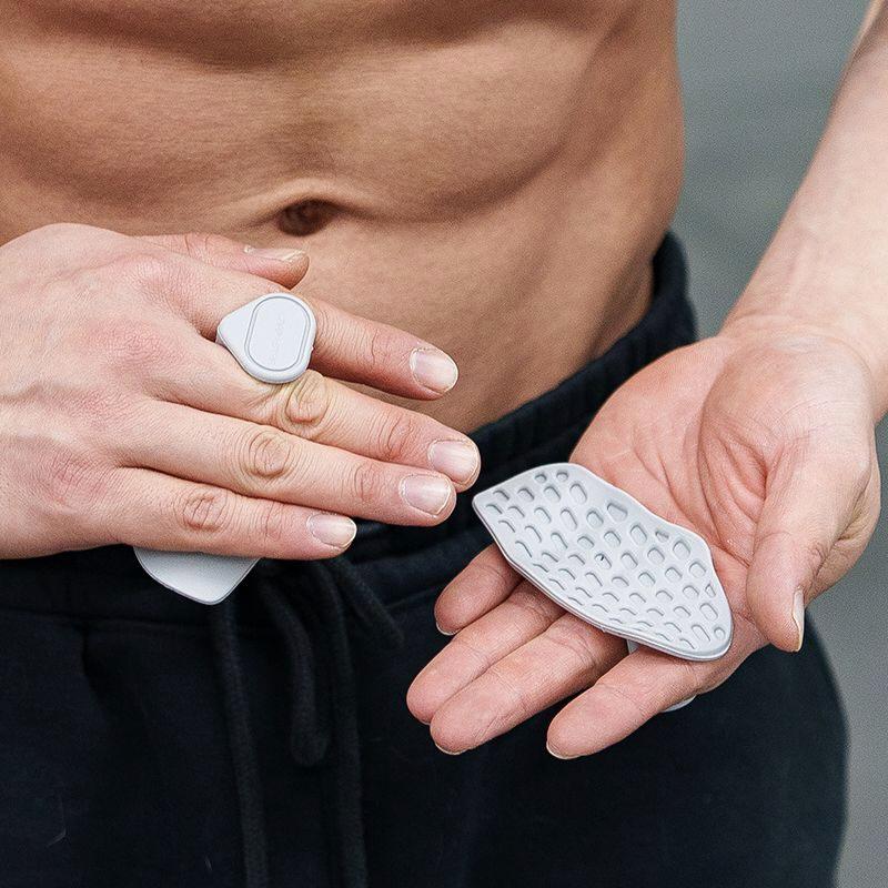 1/2Pcs Weight Lifting Grips Gym Gloves Flexible Hand Protection For Men Women Workout Fingerless Pull Up Bodybuilding