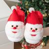 Winter Plush Christmas Slippers Men Women Fashion Cartoon Platform Men's House Shoes Indoor Warm Fluffy Women's Home Slippers