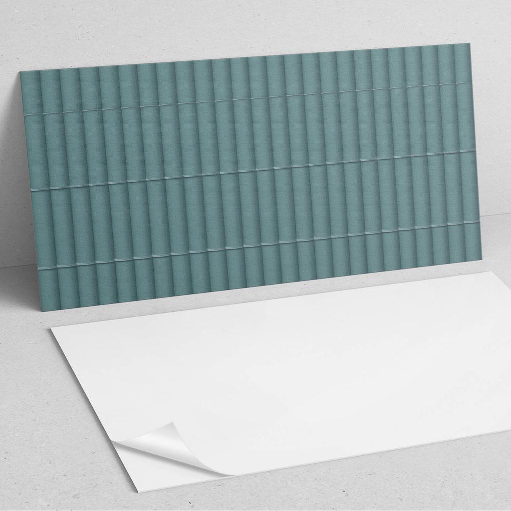 Samoprzylepny Panel Winylowy - Dekoracja Z Nadrukiem 100X50 Cm Równoległe Pionowe Pasy