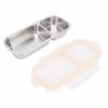 Wet Dry 304 Stainless Steel Lunch Box Portable Food Storage Meal Prep Container  Travel Meal