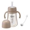 Copo de canudo Edison PPSU 340ml canudo regular + canudo de peso, bege, 1 peça