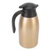 Tea Vacuum Pot 304 Stainless Steel Leakproof Lid 2L Capacity Portable Handle Easy Cleaning Coffee