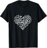 Leopard Heart Graphic T-shirt