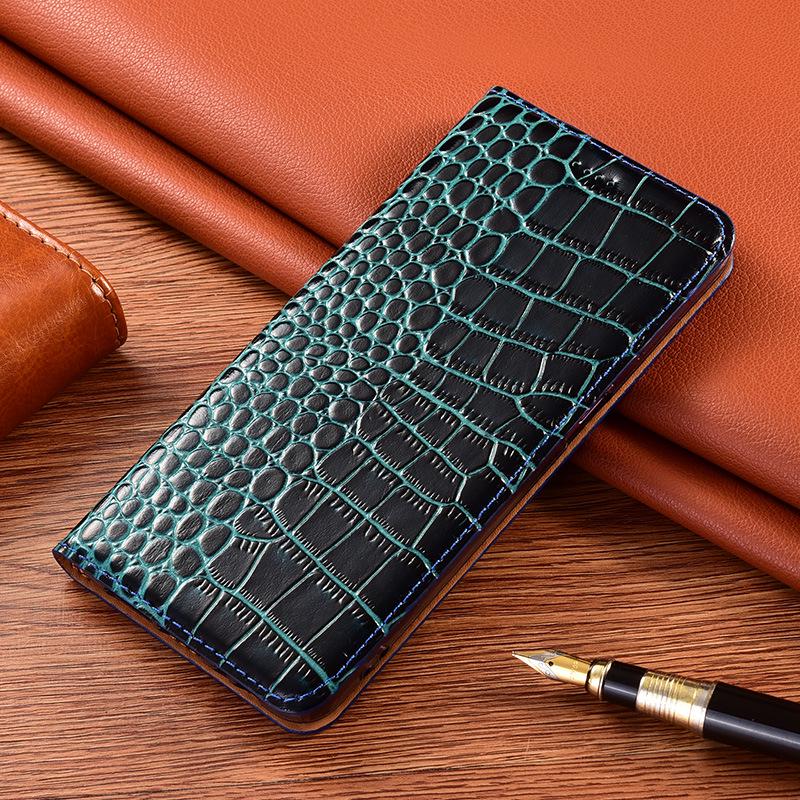 Genuine Leather Flip Case for ZTE Nubia Z70 Ultra, Z60S Pro, Z40 Pro