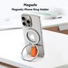 „MagSafe“ magnetinis žiedinis telefono laikiklis su silikoniniu laidu besisukančiu stovu „iphone15 14 13 12“ serijos staliniams kompiuteriams skirto lydinio sagties stovui