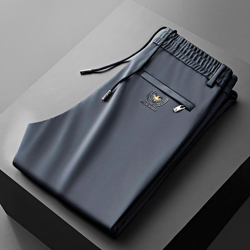 Men's Pants Spring and Summer Light Breathable Pants Loose Large Size Casual Straight Pants