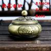 Buddhist Utensils Incense Burner Lotus Incense Censer Archaic Copper Alloy Sandalwood House Furnishings Home Office Decoration Premium Quality