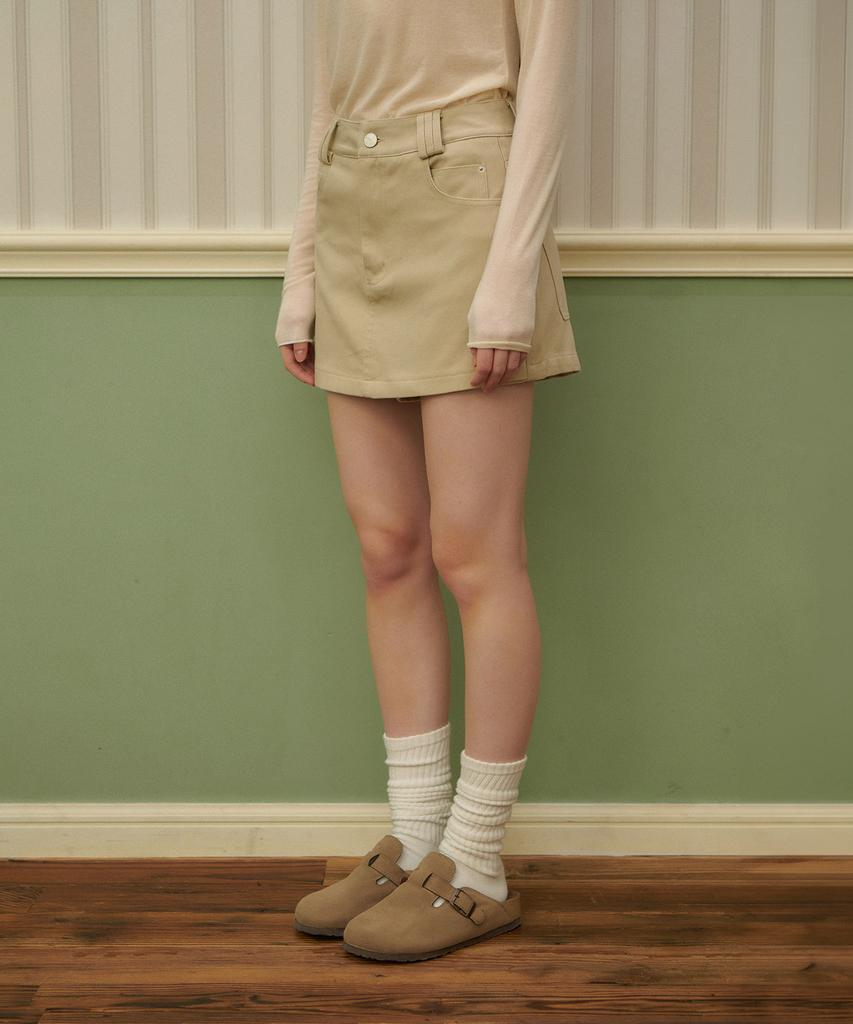 Pandora Fit Zaha Denim Mini Skirt Pants