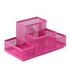 Metal Organizer Mesh Desk Organizer Table 3 Cell Jewelry Storage Box Drawer Pencil Pen Holder for Neatening Tools