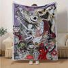 1pc, Cozy Nightmare Before Christmas Home Decor Blanket: Perfect Flannel Throw for Bedroom, Living Room, Travel, Camping, Car