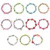 Ribbon Wedding Accessories Flower Crown Girls Floral Wreath Bridal Halo Headpiece Bohemia Garland