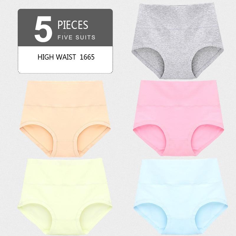 LANGSHA Women Panties Lady Cotton Underwear Girls Breathable Seamless Briefs Cute Sexy Lingerie Intimates