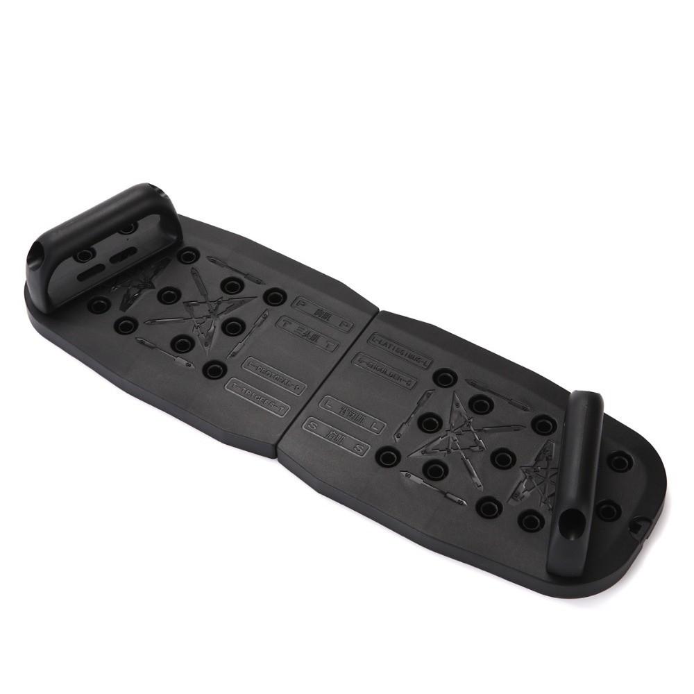 Planche à Pompes Portable Antidérapante Supports pour Pompes Pliable Planche à Pompes Exercice à Domicile