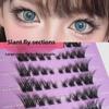 Yue Jiao Niang Fox Series Daily Little Devil False Eyelashes - Natural Style Barbie Cartoon Segmented Clusters