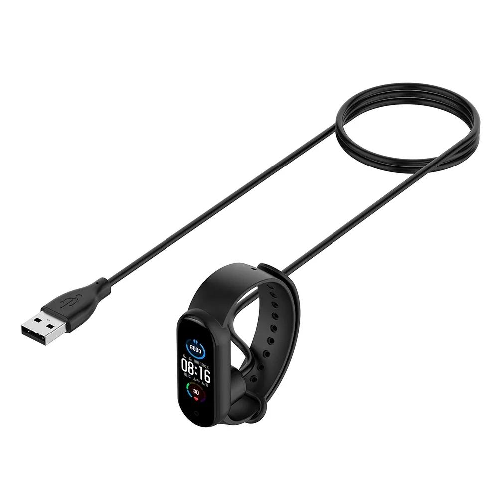 Fast Charging Cable For Xiaomi Mi Band 7 6 5 Smart Wristband USB Charger Cradle Charging Power Cable For Xiaomi Miband 5 6 7