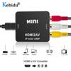 HDMI Naar RCA AV/CVBS Adapter HD 1080P Mini HDMI2AV Video Converter BOX Voor PS3 VCR DVD PALMTSC PC