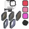 Para GoPro Hero 13 12 11 10 Filtro ND 8 ND16 ND32 CPL Filtro de Lente Protetor para GoPro 9 ND Conjunto de Filtros para Câmera de Ação Acessórios