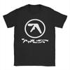 T-shirt Musica Aphex Twin Estate Harajuku T-shirt Unisex 100% Cotone Girocollo Abbigliamento Oversize Manica Corta Streetwear T-shirt