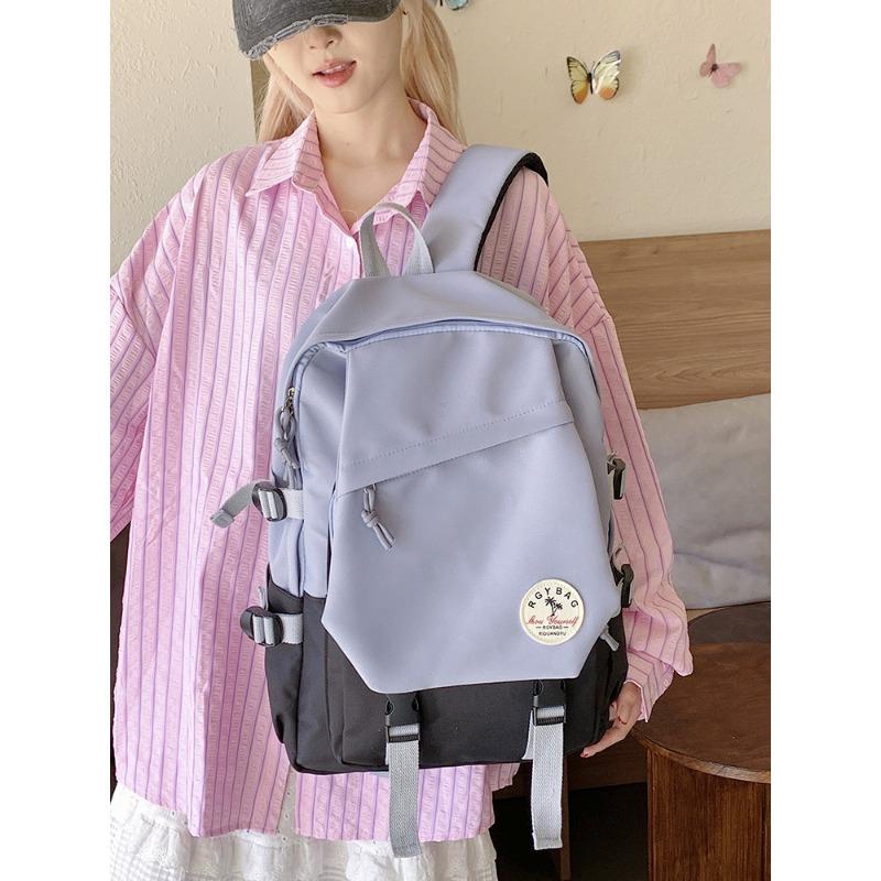 College style college student schoolbag new commuter versatile leisure large capacity travel backpack