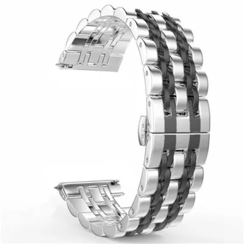 Steel Classic Band For Stainless Samsung Galaxy Watch 42mm 46mm 3 4 5pro 45mm 44mm 22mm 20mm Strap Bracelet For Huawei Gt2 Gt3pro